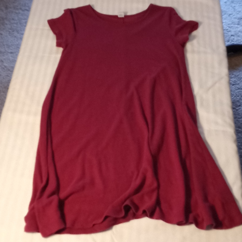 Pink swing dress